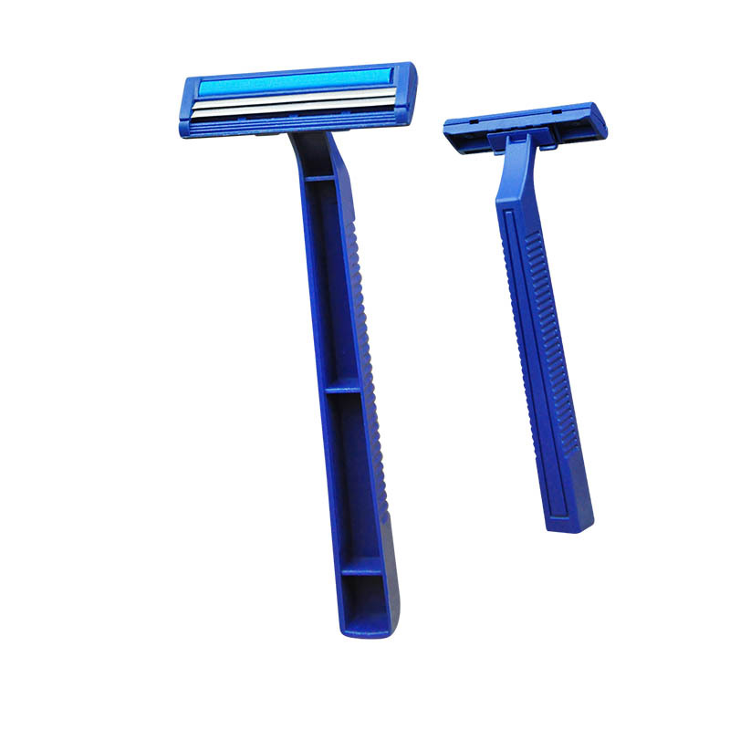 Hot selling High Quality Stainless Steel Twin Blade Disposable Shaving Razor