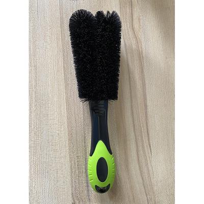 Long reach wheel tire cleaning brush Aluminum rim cleaner detailing tools Auto car wash scrubber tire dressing brush