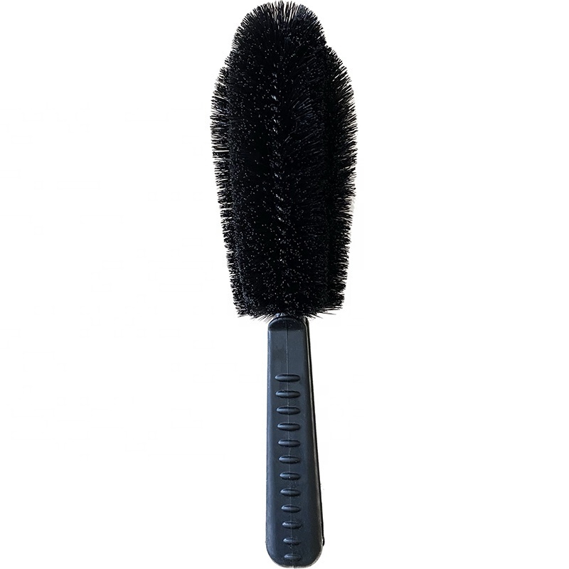 Car Wheel Brush Tire Rim Brush Cleaner Bristles Auto Washing Brush Multipurpose Use for Tire Motorcycle Bike And Metal Surface