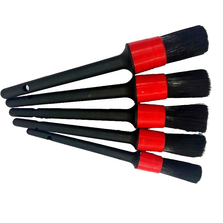 Soft car detailing brush set / Auto detailing wheel brush