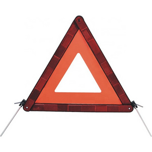 Emergency hazard safety reflective caution car warning triangle for vehicles