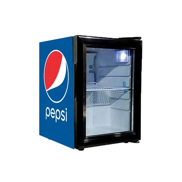 21L Glass Door Pepsi Drinks Mini Fridge with Lock