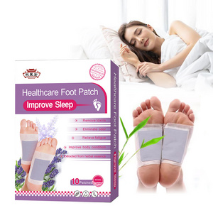 Factory Customization Natural Herbal Detox Foot Patch Improve Sleep Beauty Slimming Foot Pads