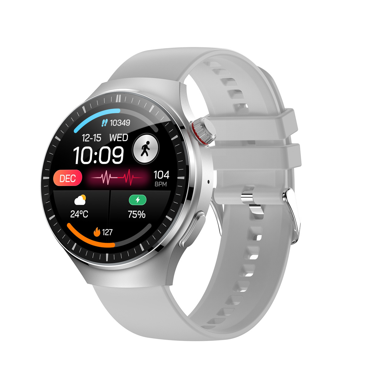 Smartwatch Amoled big display men ladies mal fitness tracker sports IP67 waterproof rugged smart watch made in china