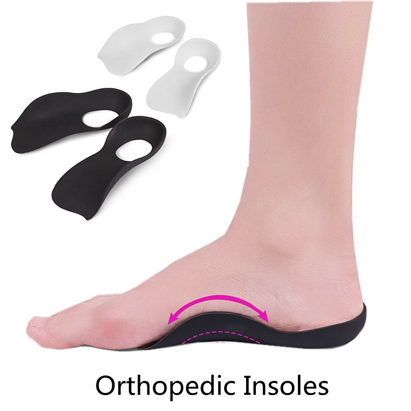 Unisex Orthopedic Insoles Orthotics Flat Foot Health Sole  Pad For Comfortable  Breathable Invisible Heigh Increase Insole