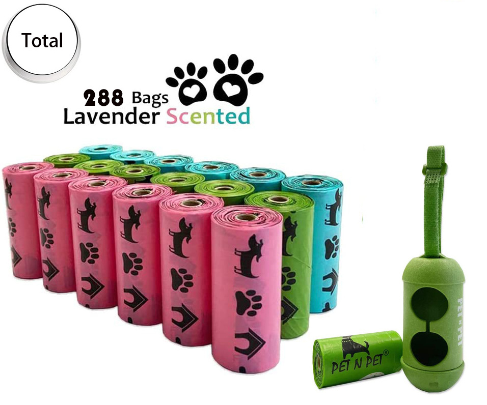 Eco Friendly Waste Travel Customized Design Biodegradable Plastic Potty Grooming Sets Pet Waste Doggie Dog Poop Bags