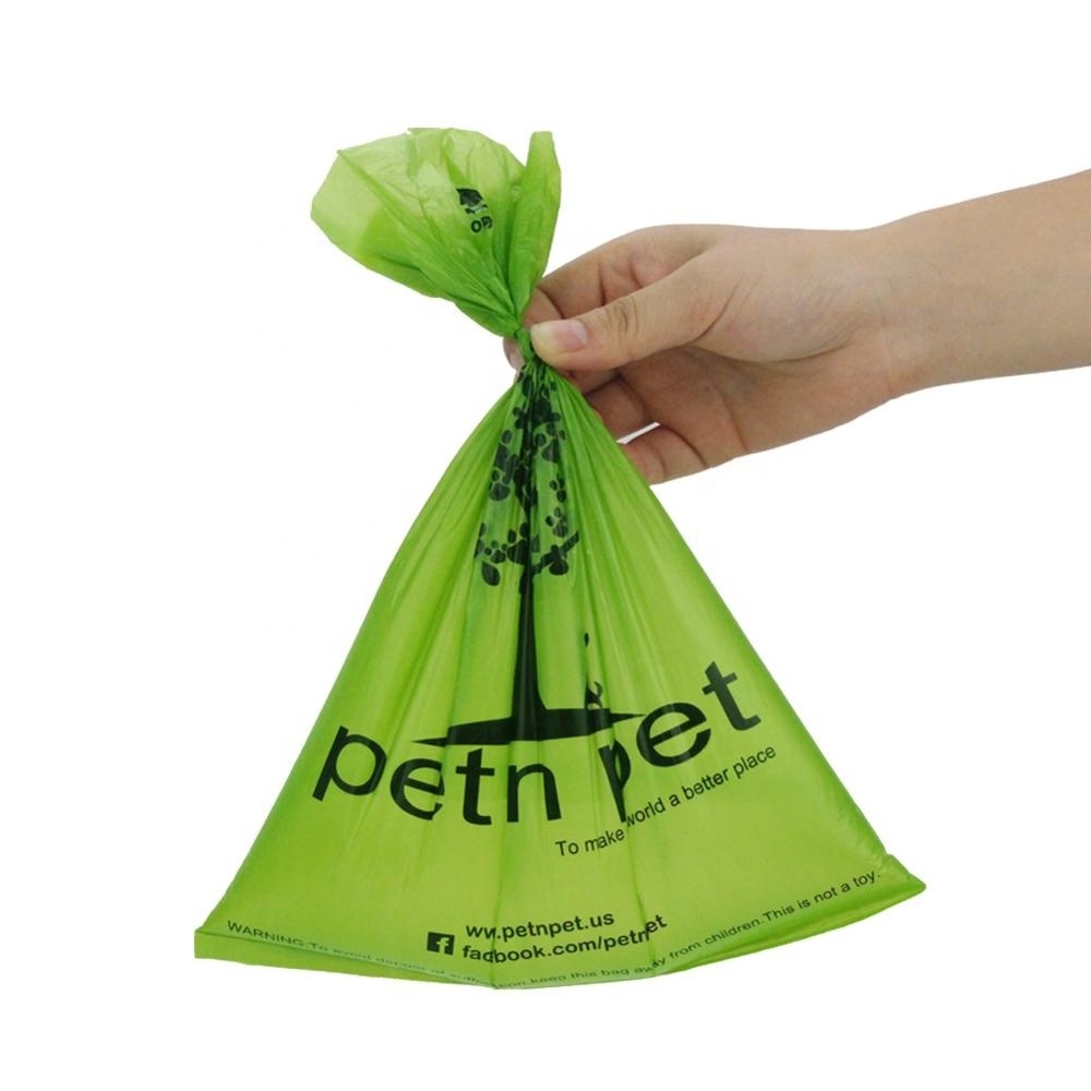 100% Eco Friendly Biodegradable Dog Poop Bags Compostable Dog Plastic Bags Best Selling Pet Product Supplies