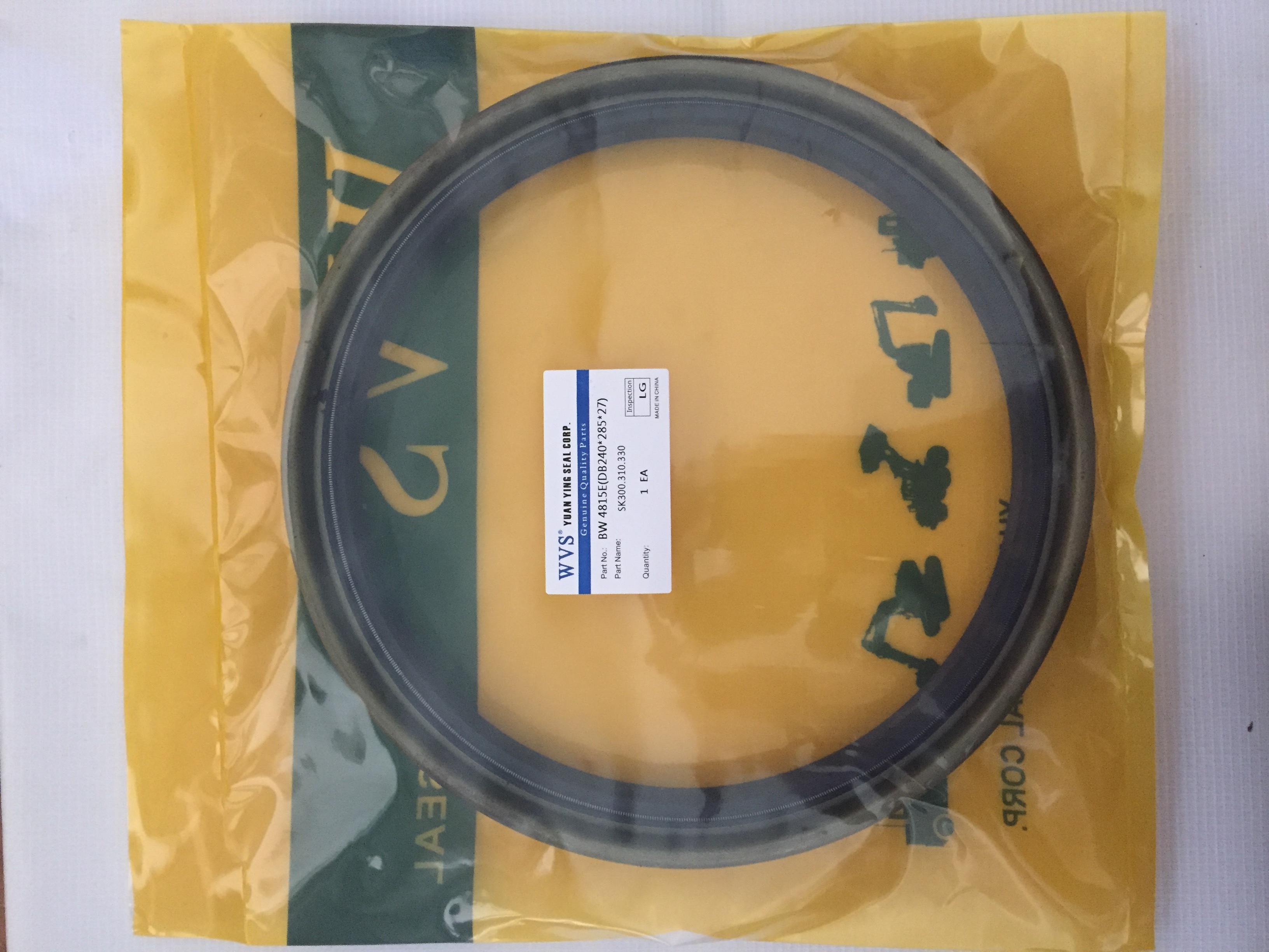 BW4815E oil seal DB240*285*27 SEAL SK300 SK310 SK330 camshaft oil seal For Excavator Hydraulic Parts Excavator