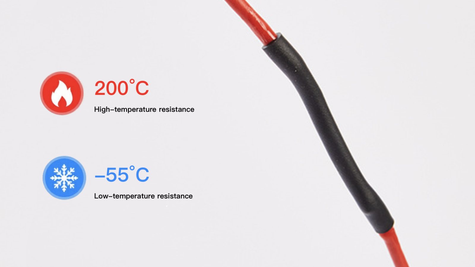 WWC 2:1 Viton modified fluoroelastomer heat shrink tubing 3/32