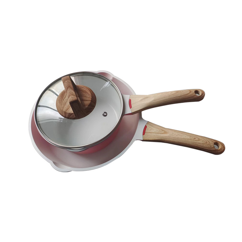 Mini Milk Heating Pot Non-stick Small Saucepan with Lid