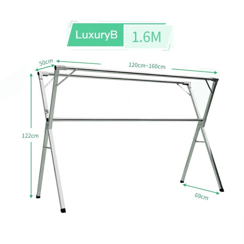 Cheap Adjustable Standing Drying Clothes Rack Clothing Hanger Quilt Drying Racks For Towel Baby Clothes