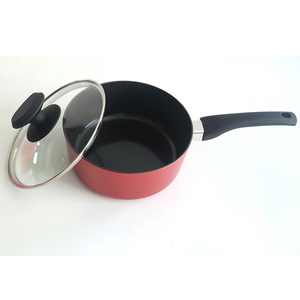 Aluminum High Quality Nonstick Sauce Pan With Induction Bottom Or Sprial Bottom Cookware Set