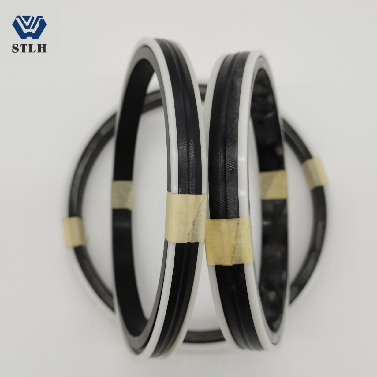 Excavator Piston Cylinder Main Oil Seal Manufacturer ZP Clip Cloth Rubber Oil Seal