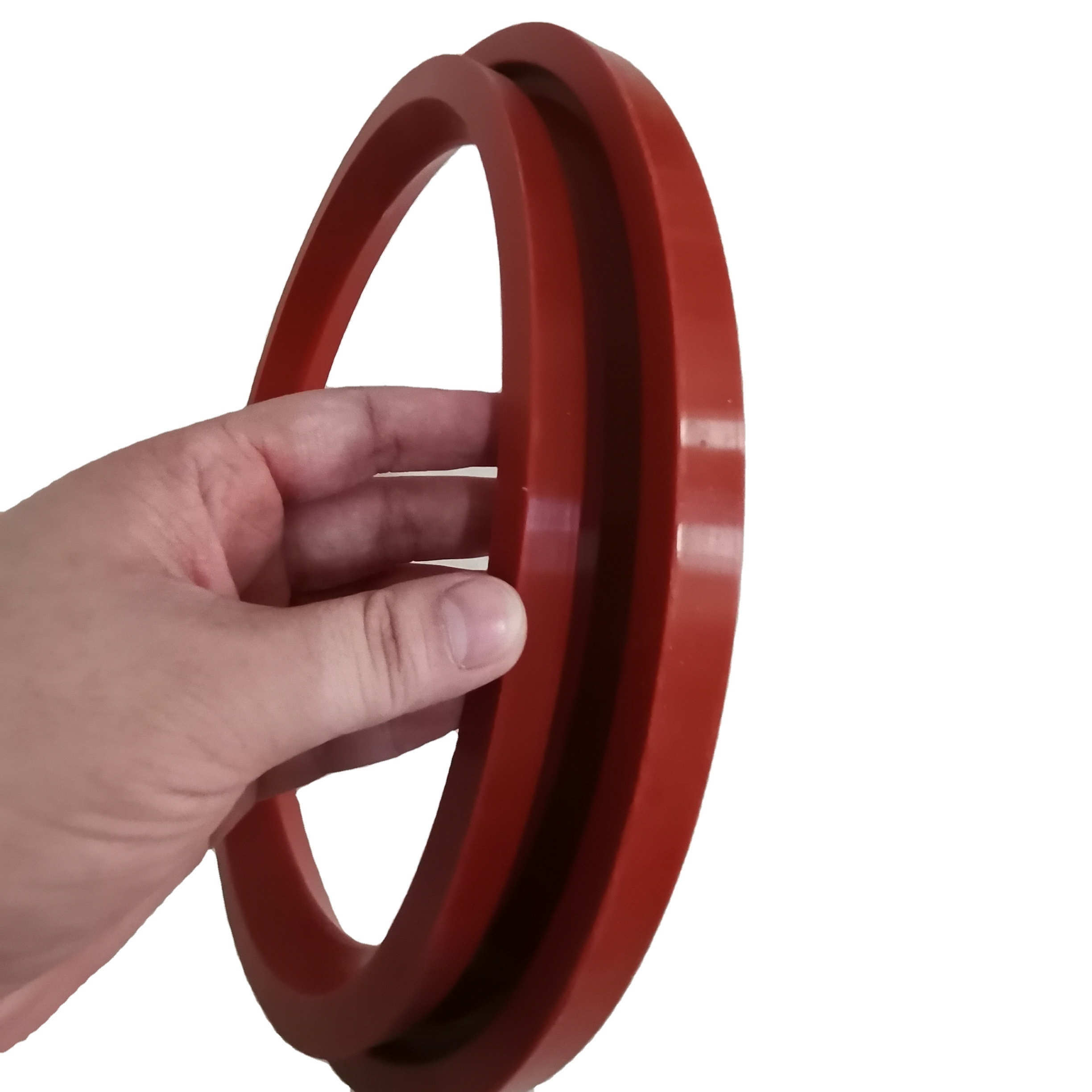 High temperature resistant silicone gasket for steel mills