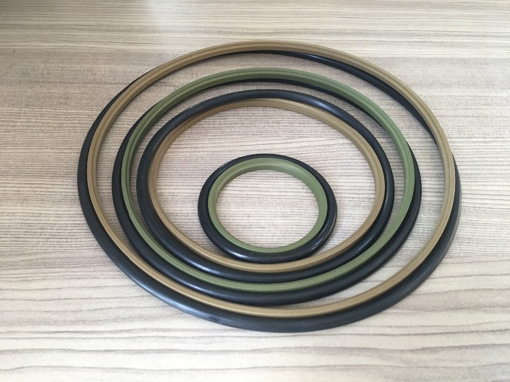 Hydraulic Seals SPGO K08-D OMK-MR K17 OE BSF Hydraulic Cylinder Piston Seals NBR Rubber PTFE Bronze Glyd Ring SPGO Seals