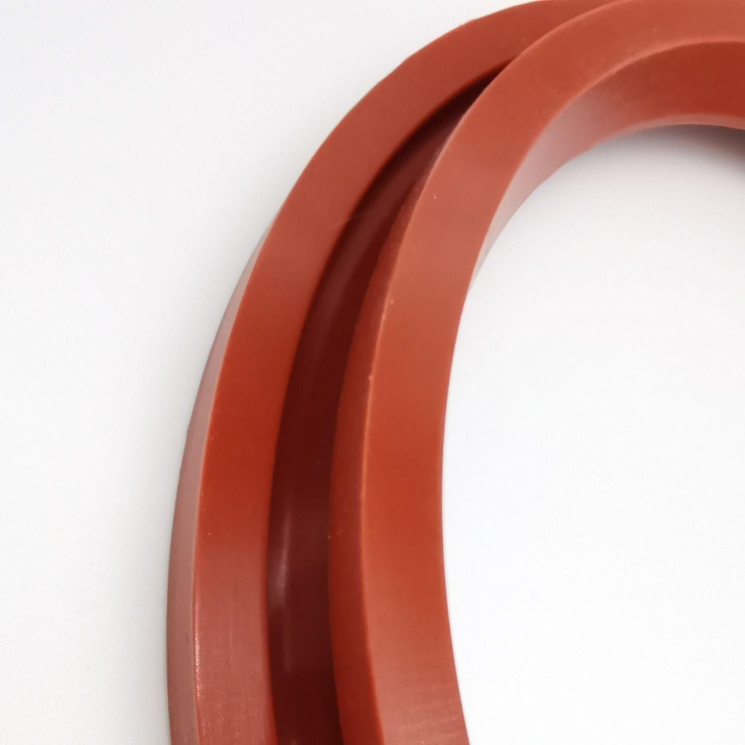 High temperature resistant silicone gasket for steel mills