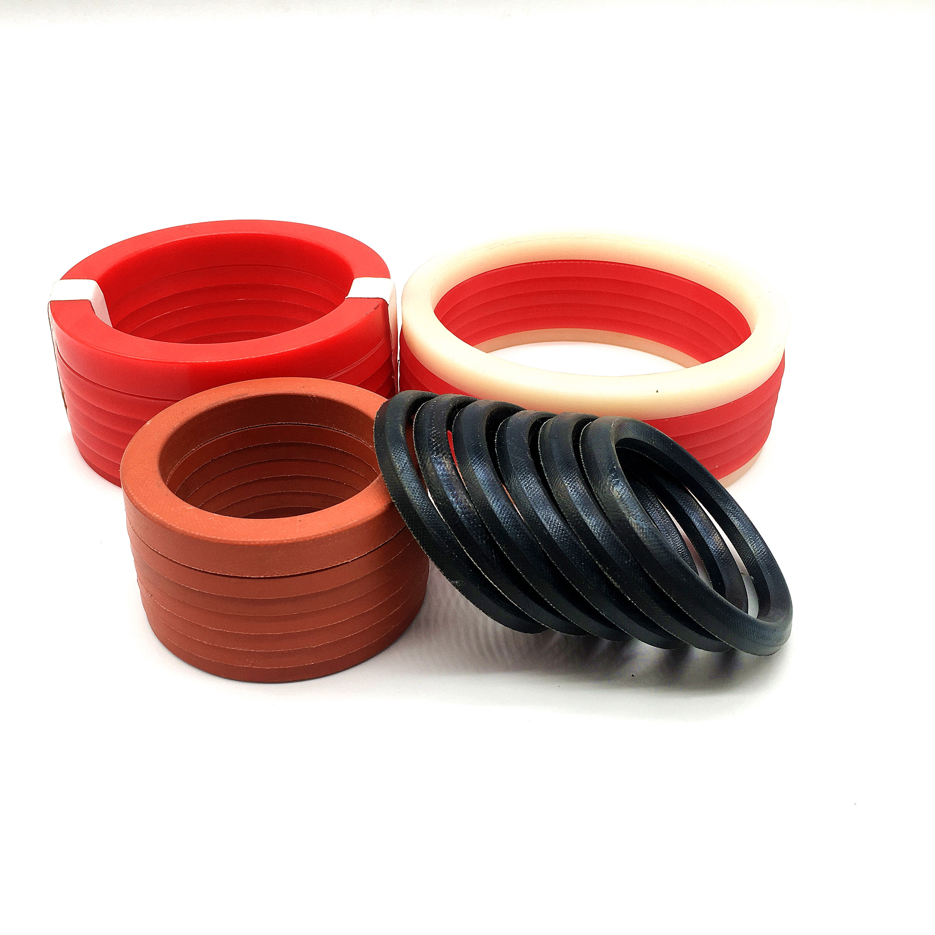 RUBBER OIL SEAL NBR CLOTH FABRIC REINFORCED HYDRAULIC VEE-PACKING SEALS