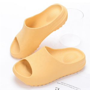 Hot Popular EVA Sole Customer Color House Flip Flops Cozy Thongs Slides Slippers For Men and Women