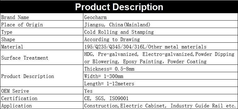 Galvanized Steel C Channel Price C Lipped Purlin from China