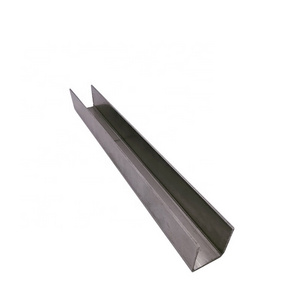 Dependable Quality U Channel Steel Glass Stainless Steel U Channel 10mmX10mm U Bar for Construction Supplier