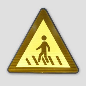 School Zone Crossing Pedestrian Crosswalk Solar Powered Warning Road Signs