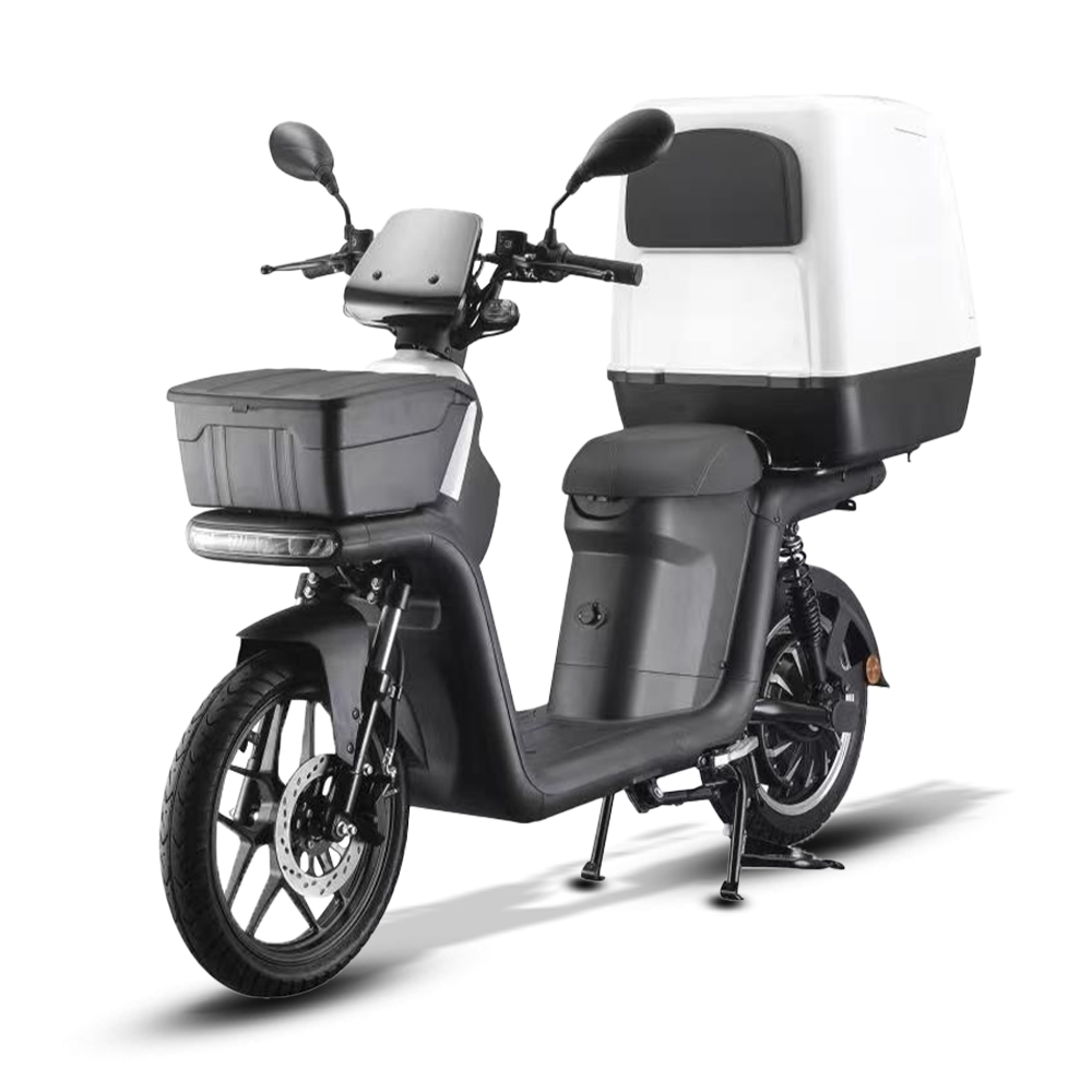 Delivery Take-out 90km Range Two Wheel 45km/h High Speed Electric Motorcycle Scooter Two Wheel