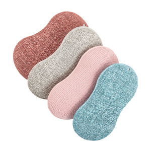 Double Sided Non-Scratch Microfiber Sponge Washing Dish ,Pot,Pan Scrubbing Pad Sponge