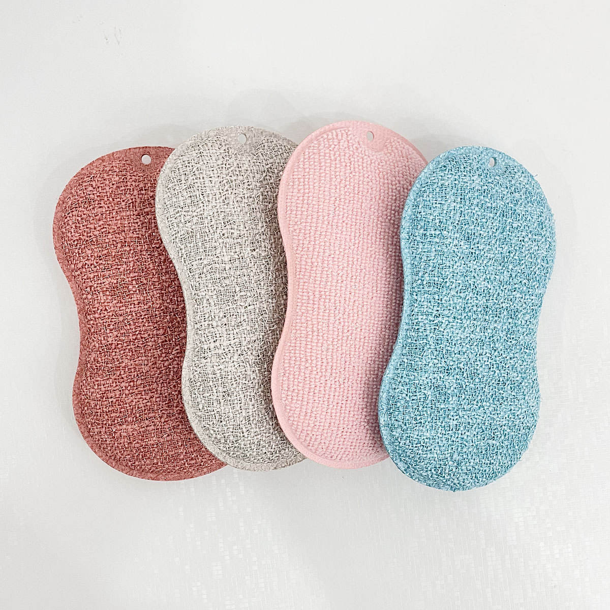 Double Sided Non-Scratch Microfiber Sponge Washing Dish ,Pot,Pan Scrubbing Pad Sponge