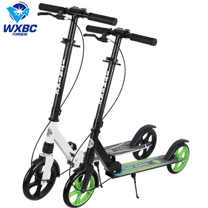 Kick Scooter Adult Big Wheel Euro Style Aluminum Street patinetas Scooters  Two Wheel Scooter