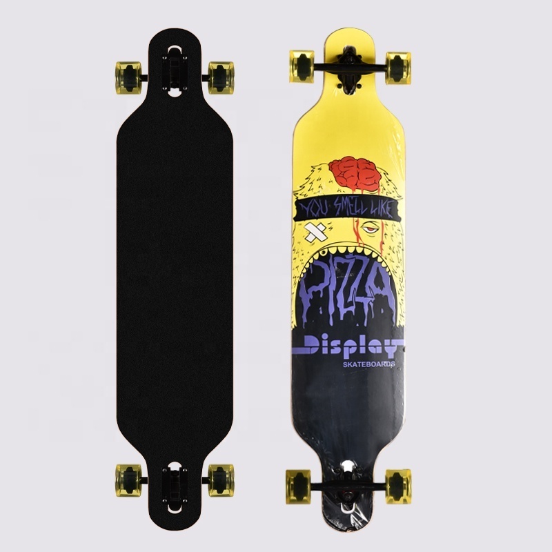 Manufacturer Direct Sale Freestyle Design High Quality Longboard Skateboard With Multiple Color For Adults