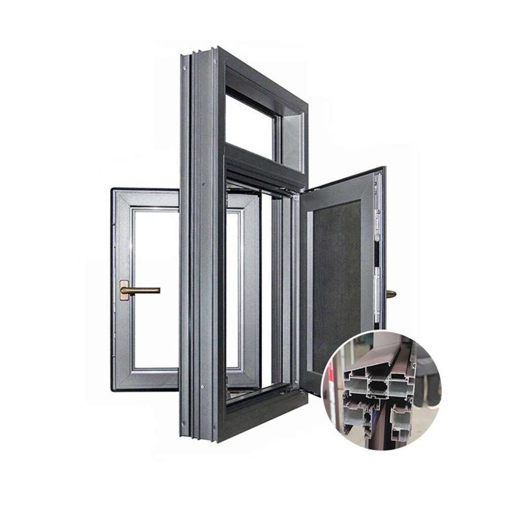 Thermal Break Aluminium Sound Proof Windows Aluminum Modern Interior Window House