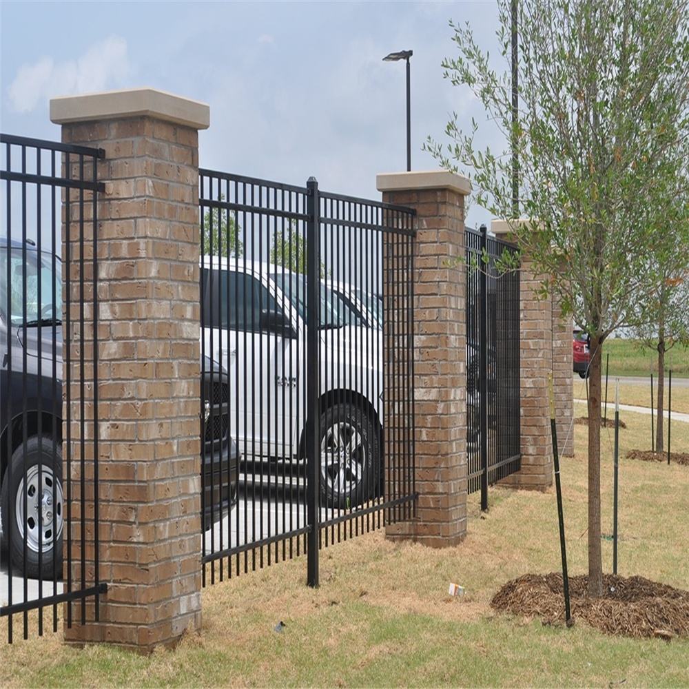 Aluminum fence panels posts gates hardware