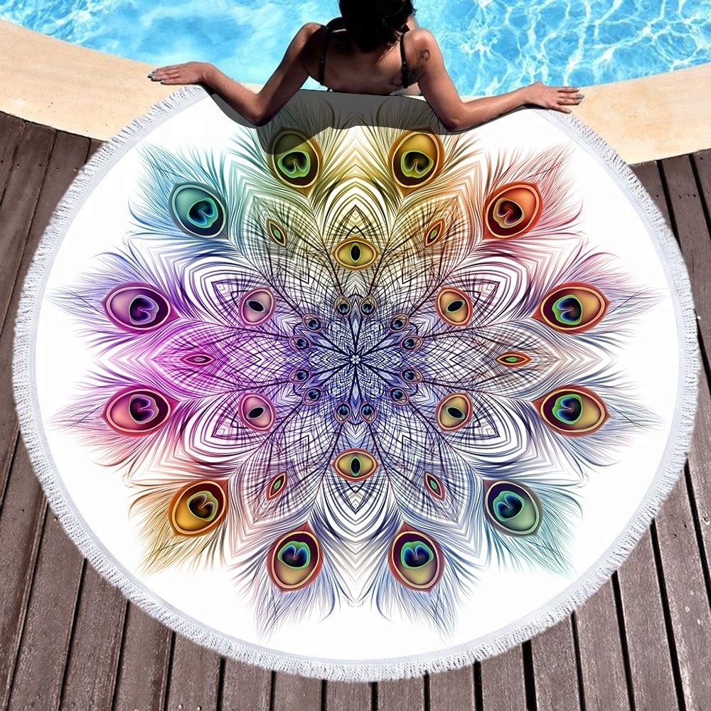 Summer Large Fashion poolside beach towel lounge chair cover