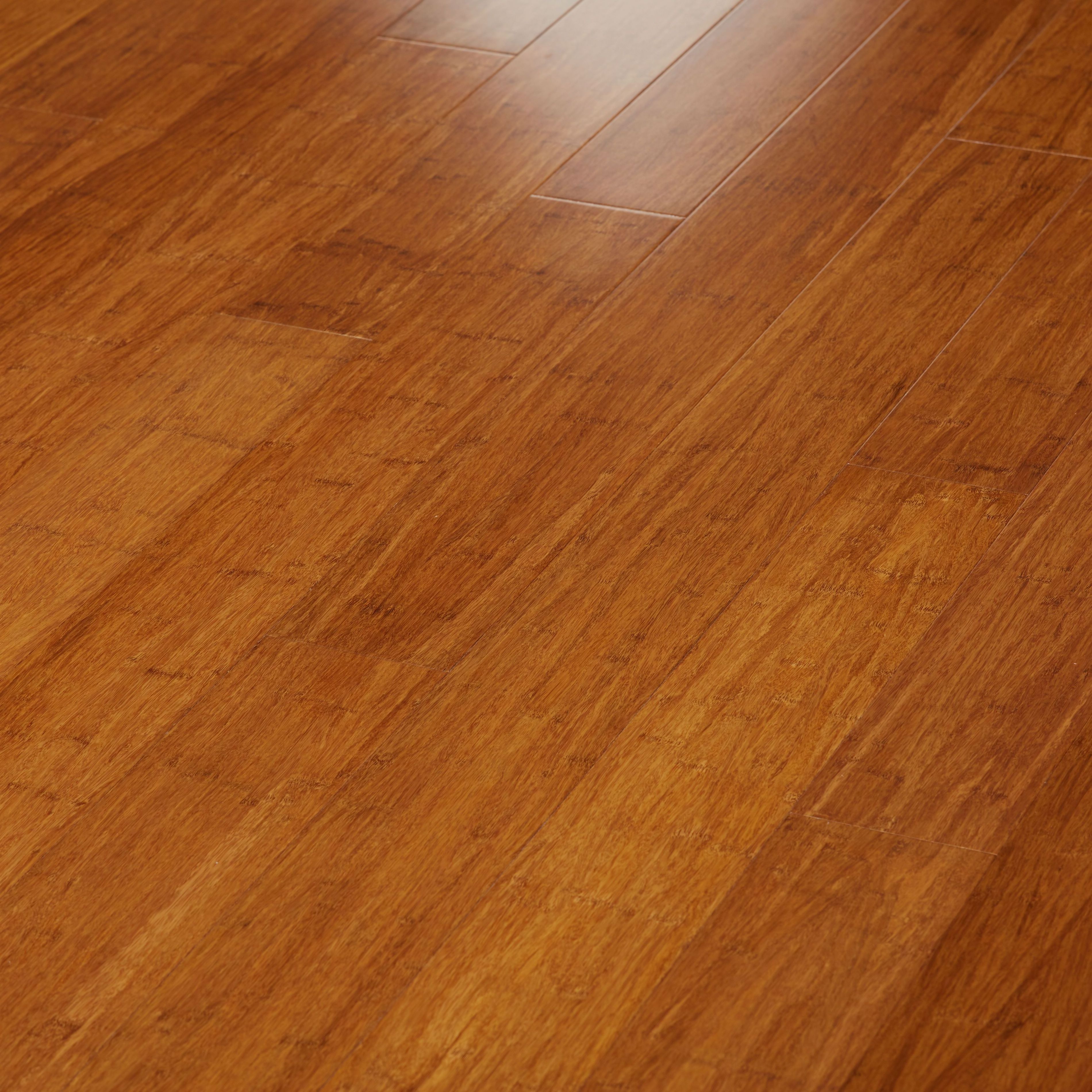 Carbonized Strand Woven Solid Bamboo Flooring