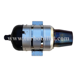 Hot sell  Thrust 135kg for  kerosene/diesel oil V4 ECU  support high altitude Jet Engine Turbojet