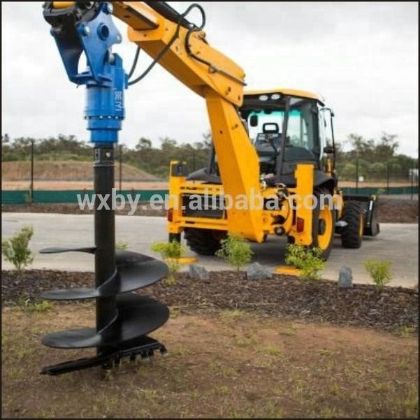 Hydraulic Earth piling rig earth hole drilling machine Earth Auger Drill Auger for sale