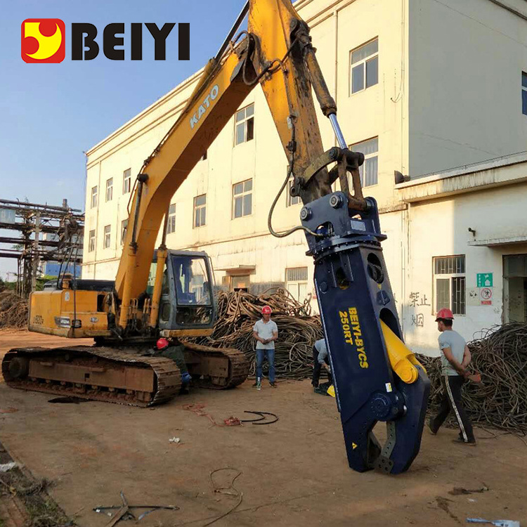 Construction attachment hydraulic shears scrap metal hydraulic demolition shear for 6-50T excavator