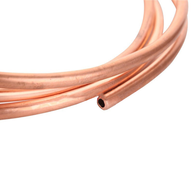 Pure flexible copper C12200 C14200 C17200 support customized all type of copper alloy pipe