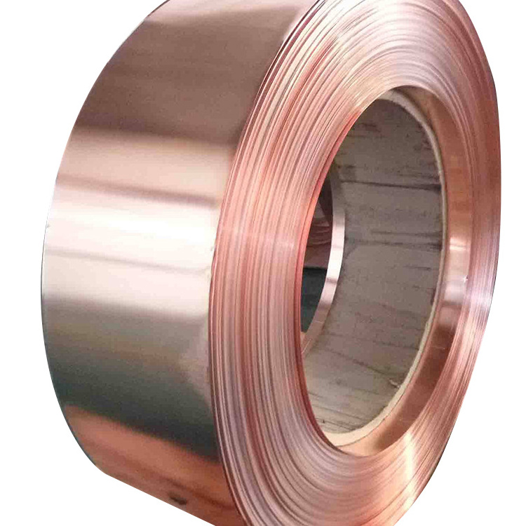 C10100 C10200 Brass Copper Coil 5mm-2500mm or Custom Size Red Copper Roofing Sheet in Coil