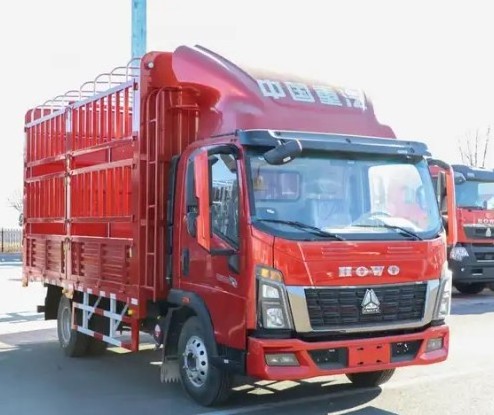 Brand New Sinotruk Howo Light Stake Cargo Truck Mini Lorry Trucks 6 Ton Load 120hp Van Truck Cargo For Sale