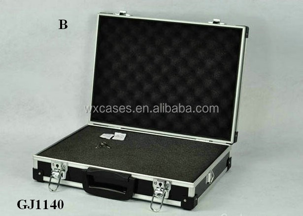 strong and portable aluminium toolbox with Removable Diced Foam inside From Nanhai,Foshan,Guangdong,China