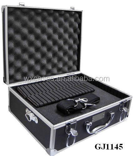 strong and portable aluminium toolbox with Removable Diced Foam inside From Nanhai,Foshan,Guangdong,China