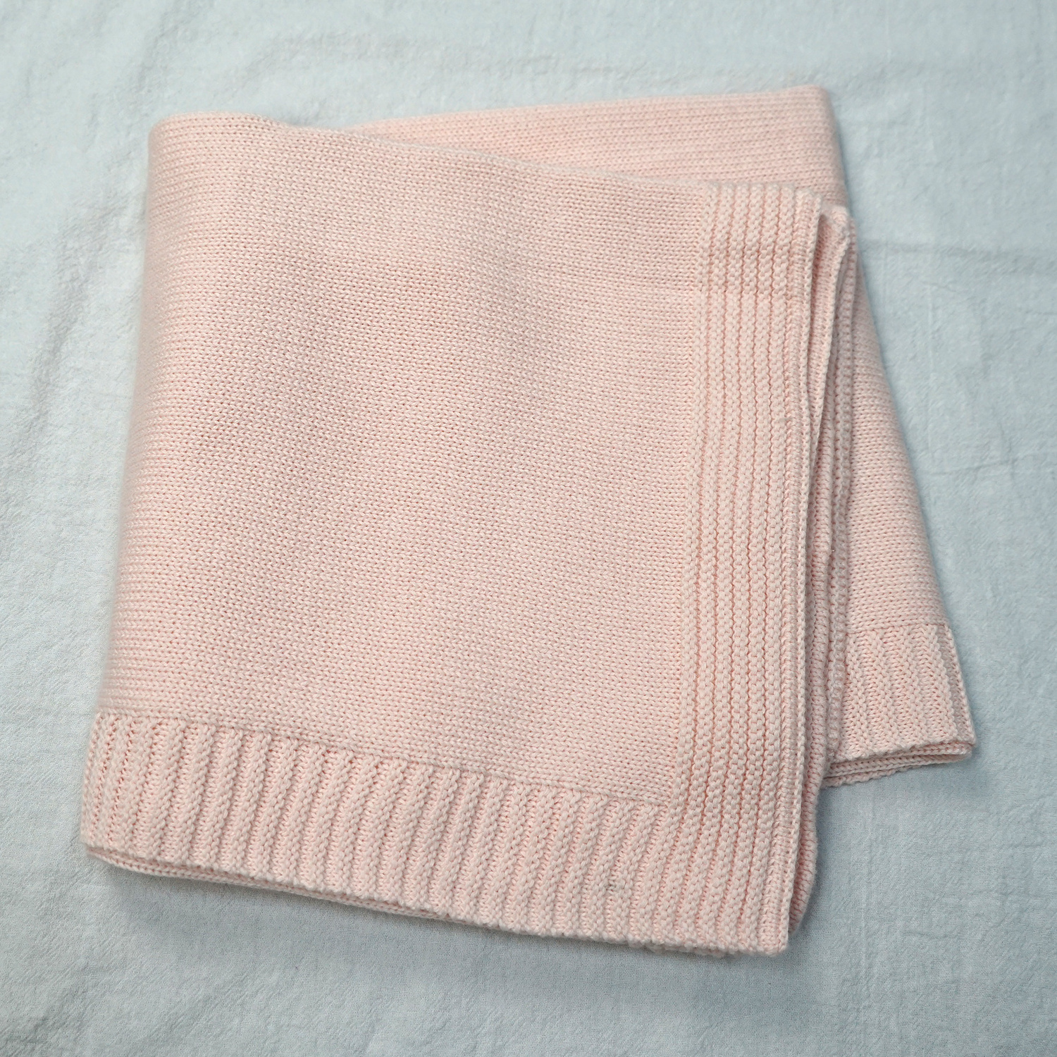 Cooling Baby Blanket - Cable Knit Toddler Blanket - Rayon Derived from Bamboo, Soft and Breathable 30x40 Blanket