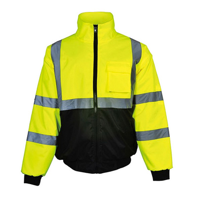 Hotsale Mens High Visibility Traffic Waterproof Reflective Jacket Reflective Safety Clothing Hi Vis Jacket