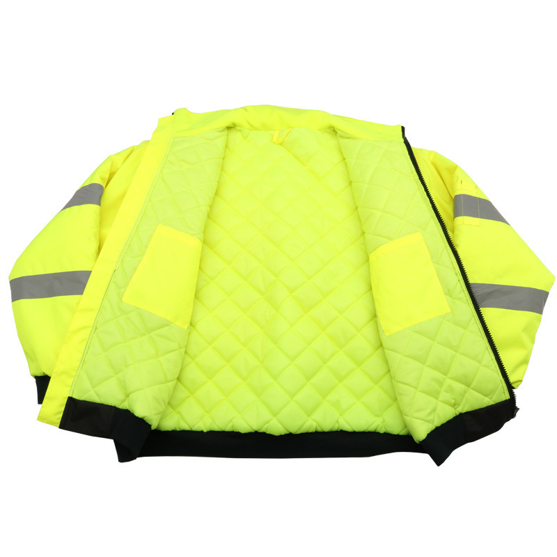 Hotsale Mens High Visibility Traffic Waterproof Reflective Jacket Reflective Safety Clothing Hi Vis Jacket