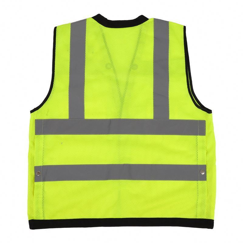 ANSI class 2 ISEA EN20471 Multi Pockets Traffic outdoor work Mesh reflective safety vest high visibility vest