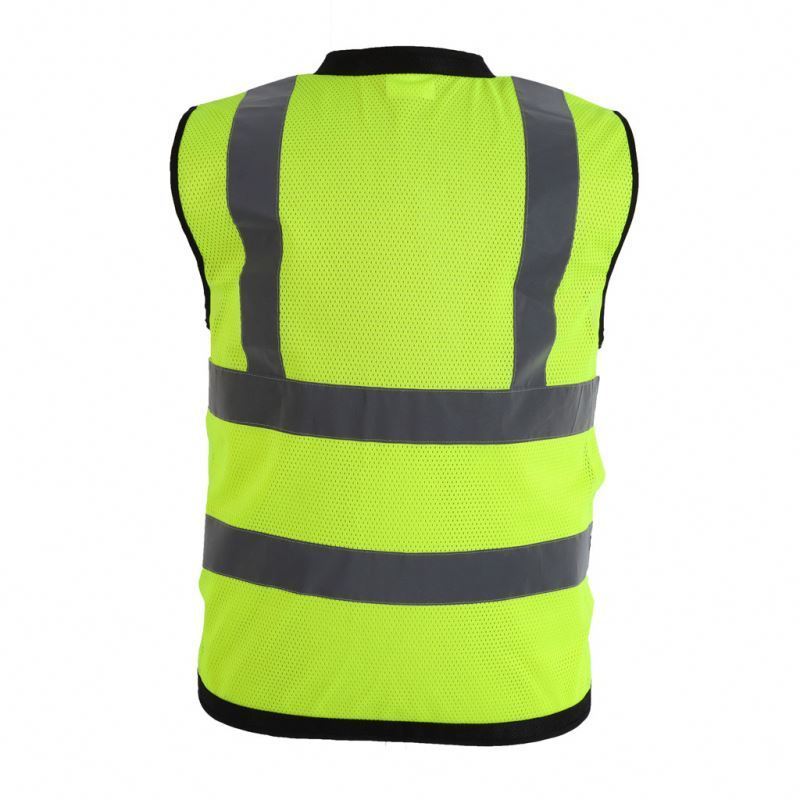 ANSI class 2 ISEA EN20471 Multi Pockets Traffic outdoor work Mesh reflective safety vest high visibility vest