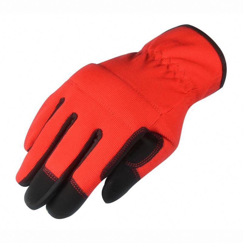 Outdoor Sports Gloves Synthetic Leather Palm Bike Cycling Riding Abrasive Gloves luvas ciclismo