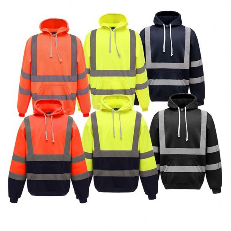 Wholesale Hi vis Reflective Road traffic Bike Riding Night Running Reflective Safety Clothing  personal protective vest jacket