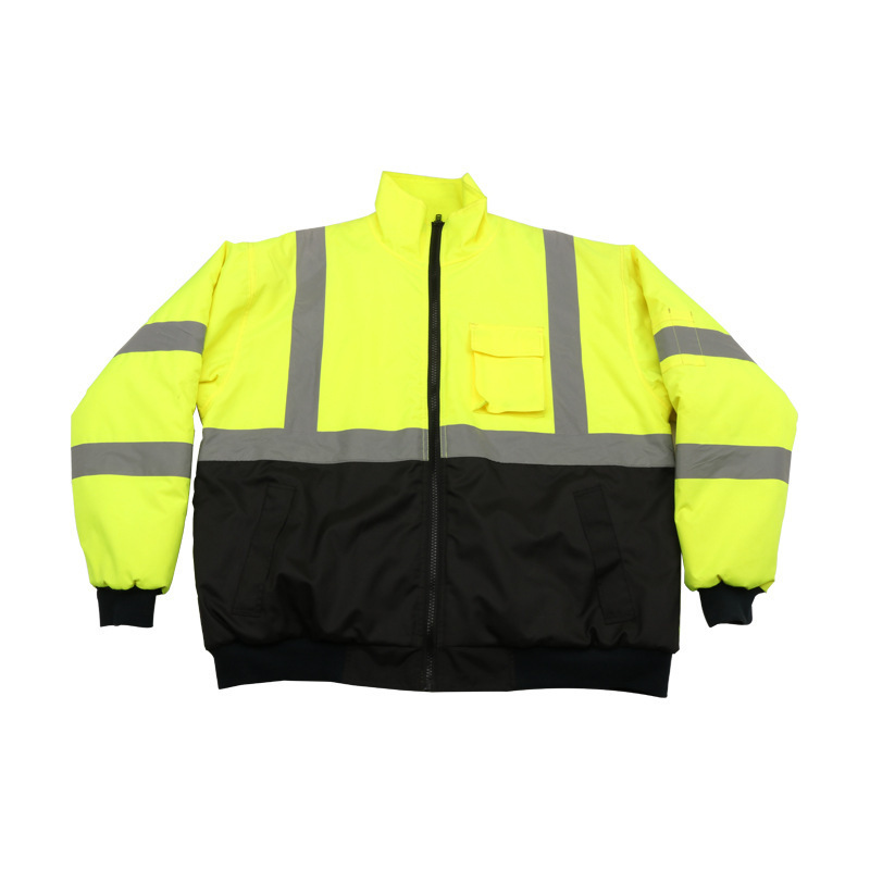 Hotsale Mens High Visibility Traffic Waterproof Reflective Jacket Reflective Safety Clothing Hi Vis Jacket